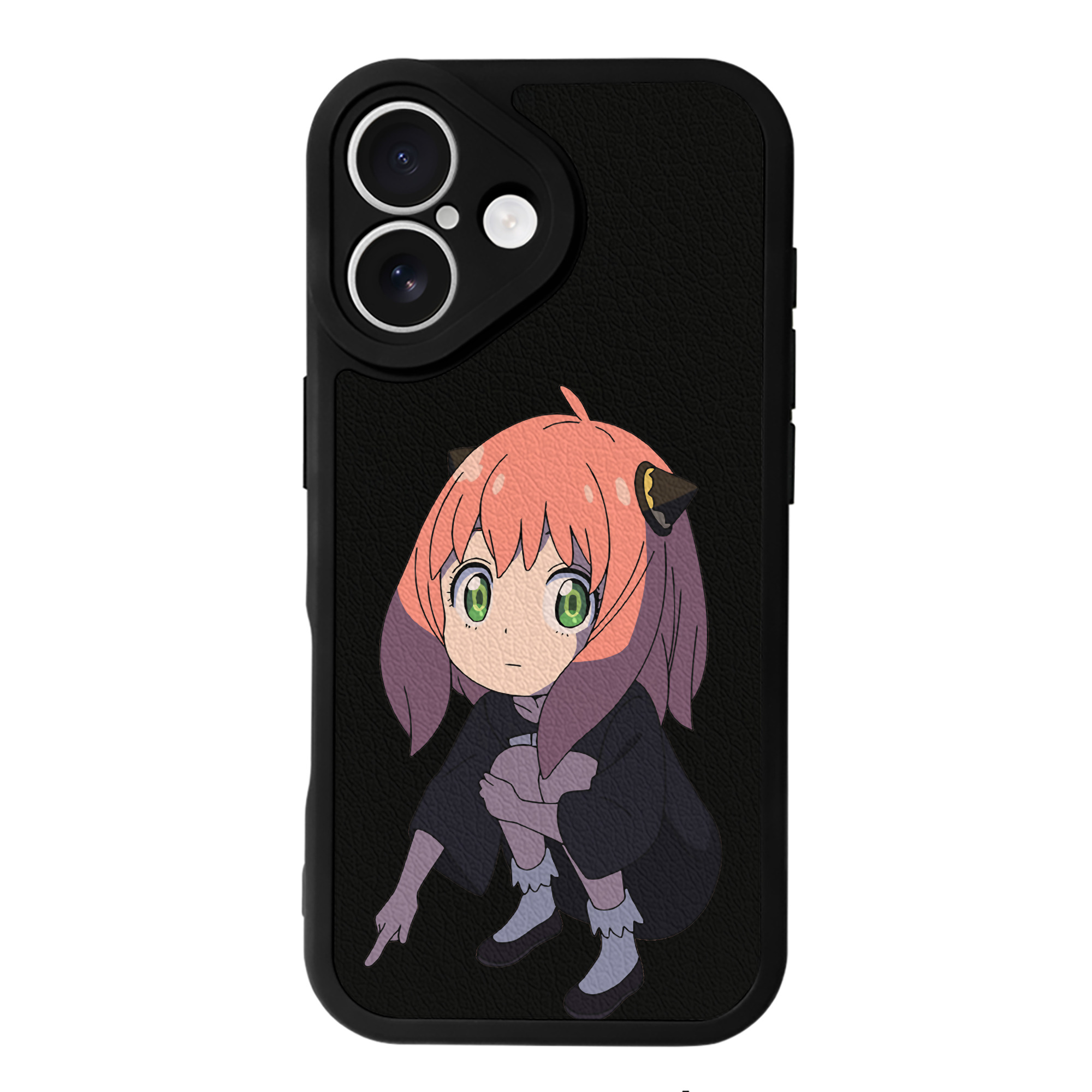 （画像用） SPY×FAMILY间谍家家酒 【iPhone 16シリーズ対応】シリコンスマホケース（レザー調） 材質：シリコン